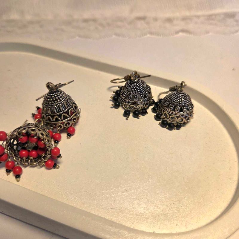 SilverJhumka Earrings