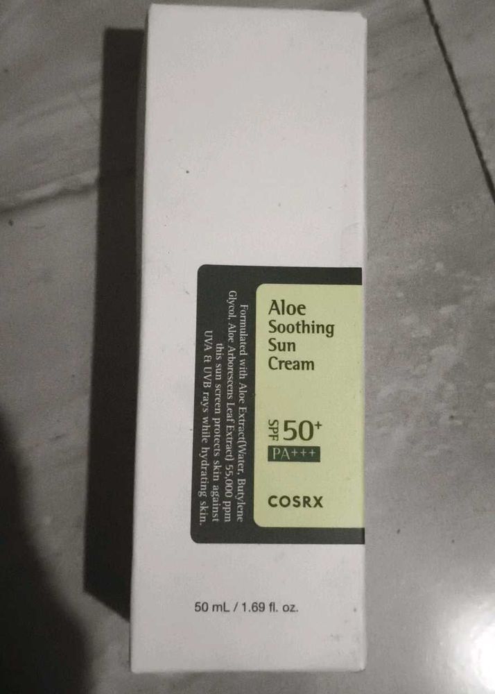 COSRX Aloe Soothing Sun Cream SPF50+