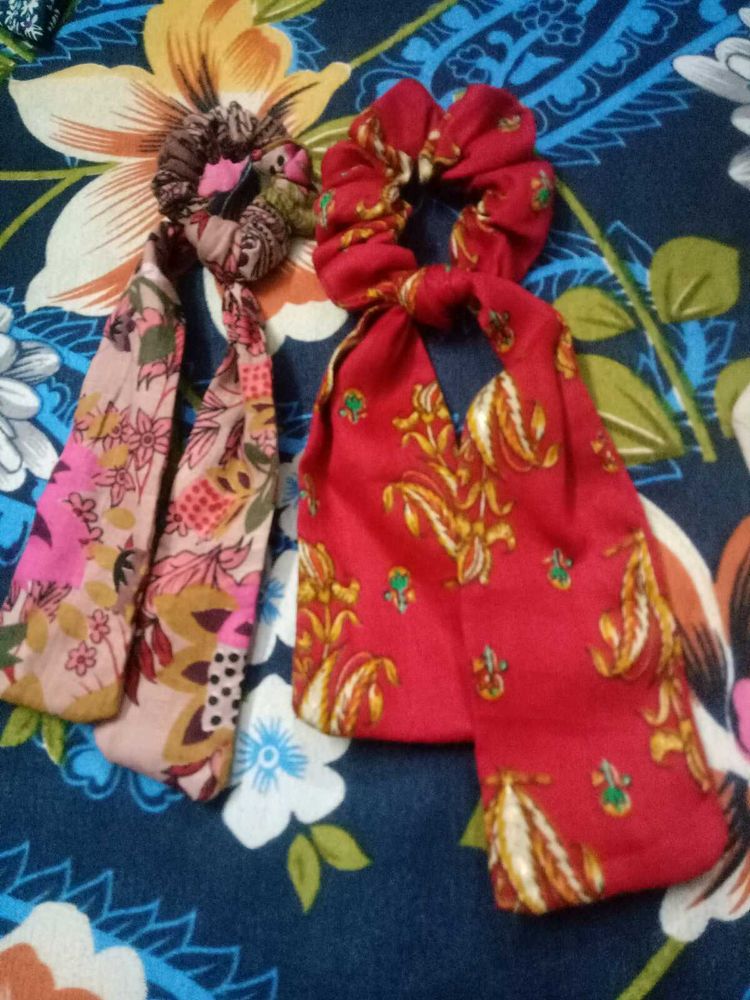 Korean-Style Elegant Hair Scrunchie - Soft &amp; Durab