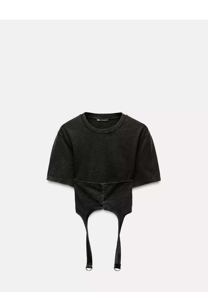 Zara Corset Style top