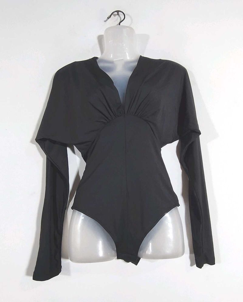 Black Bodysuit Top (Women&#39;s)