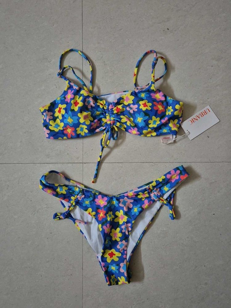 2 Pc Floral Bikini Set