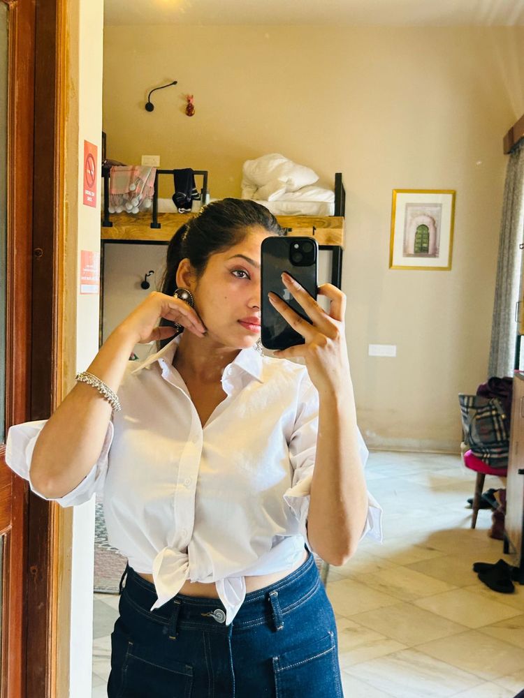 White Plain Shirt Full Sleeves