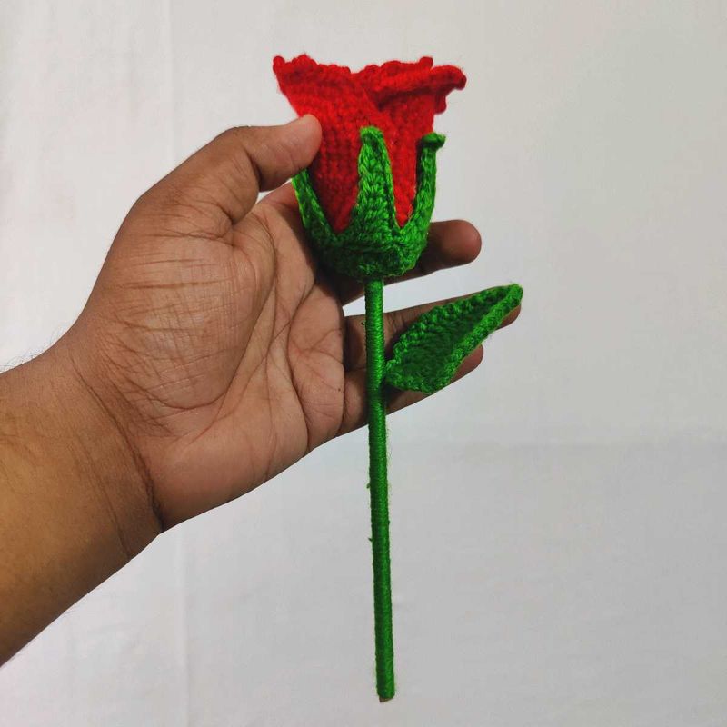 Handmade Crochet Rose
