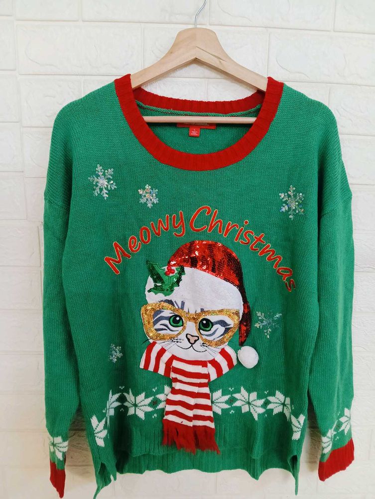 Meowy Christmas Sweater