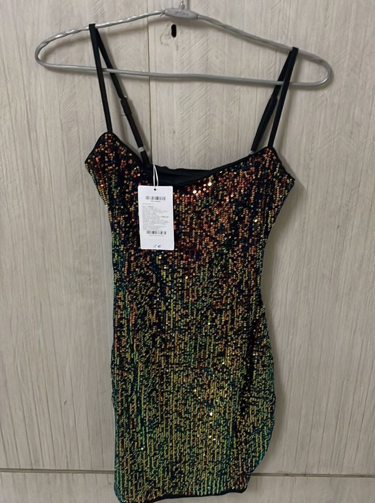 Sparkling Sequin Mini Dress