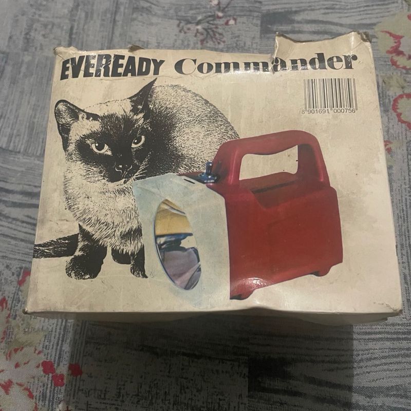Vintage Eveready Commander Torch