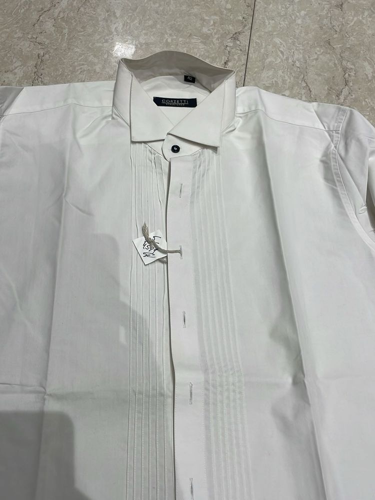 White Formal Shirt - Size 42