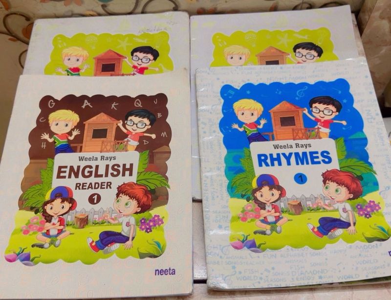 Weela Rays English &amp; Rhymes Books