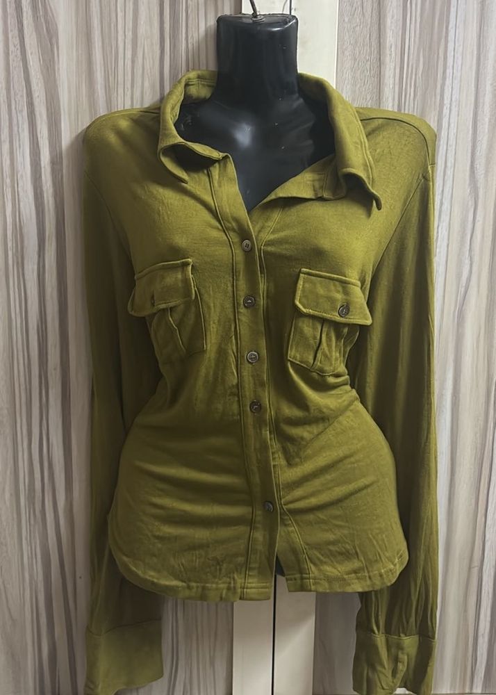 Olive Green Shirt
