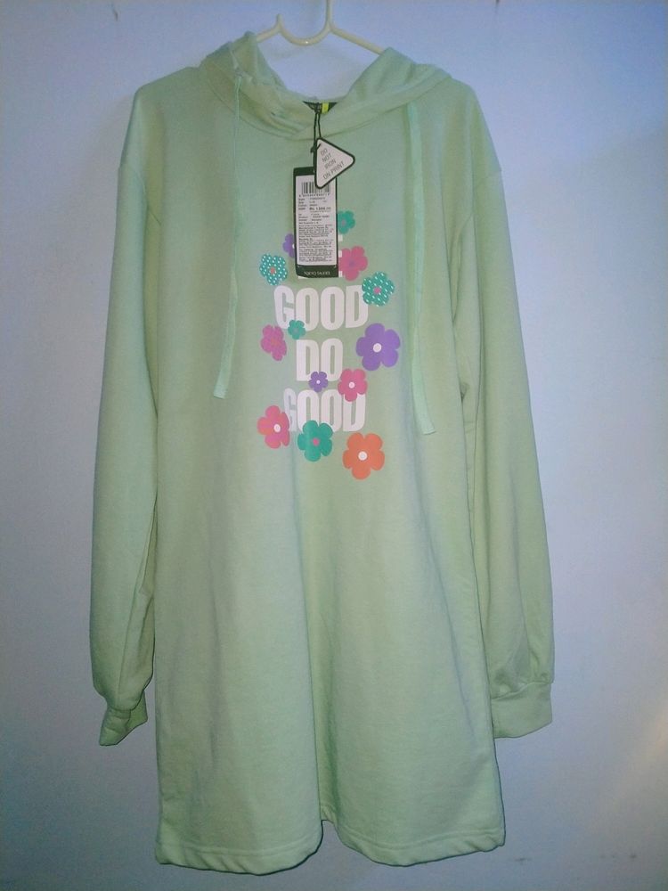 Tokyo talkies pastel green sweatshirt size L