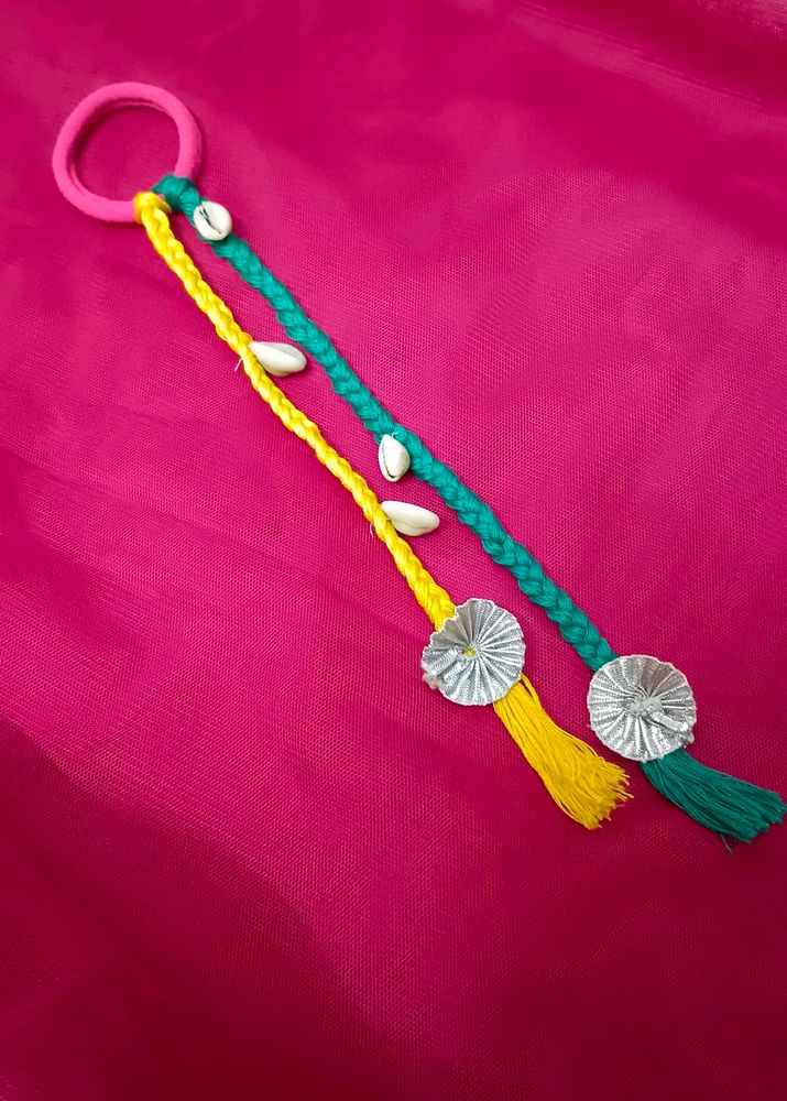 Shell Hair Tie Navratri Special