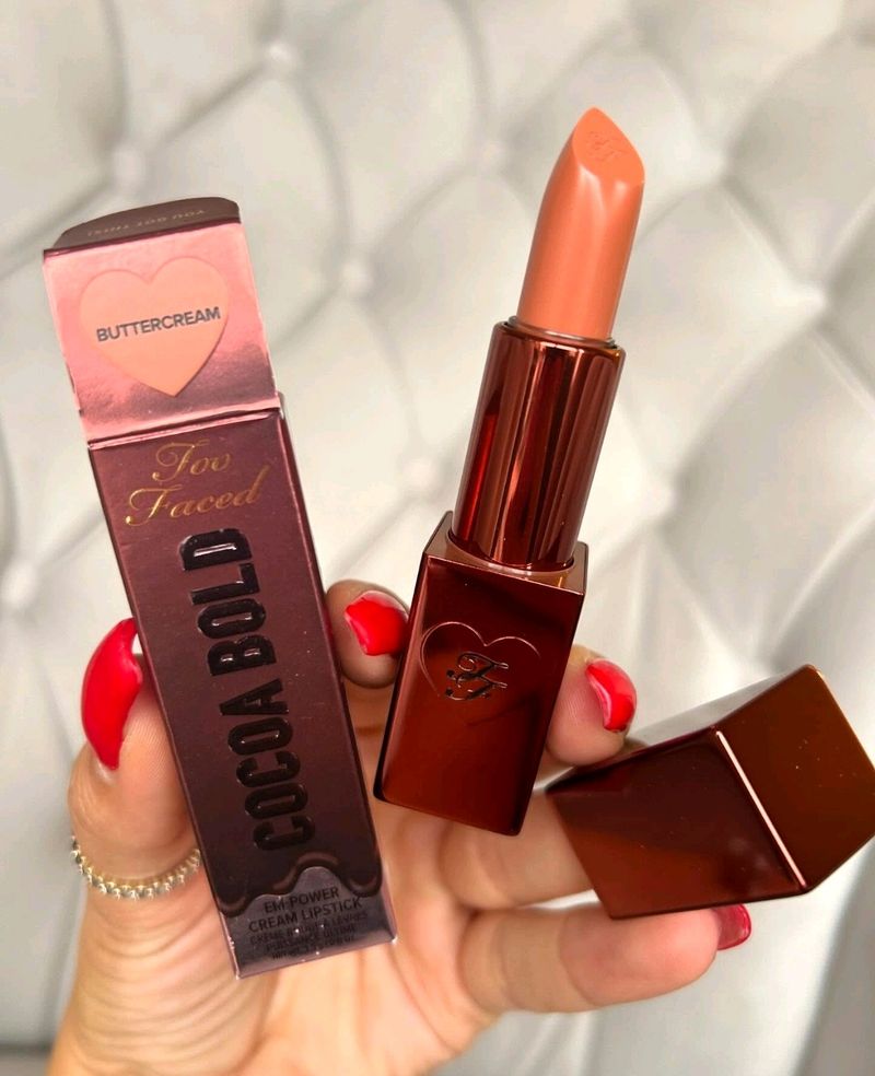 Too Faced Cocoa Bold EM-POWER Cream Lip Stick