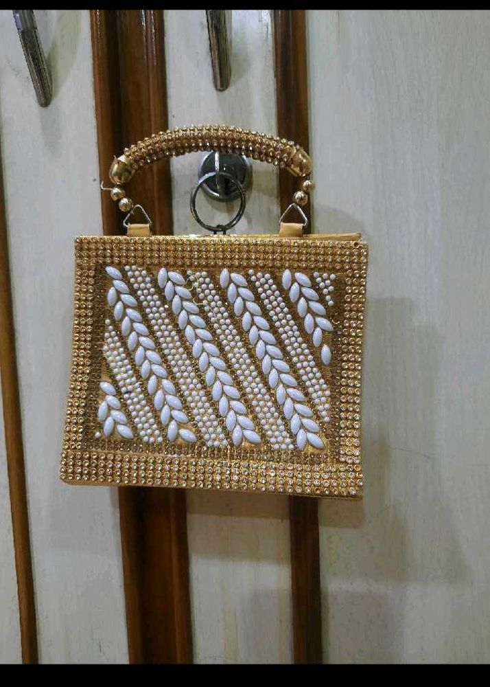 Elegant Beaded Clutch