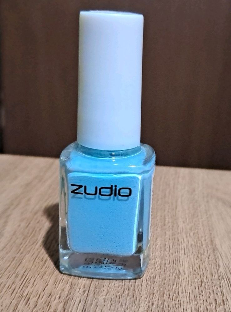Zudio Sky Blue Colour Nail Paint