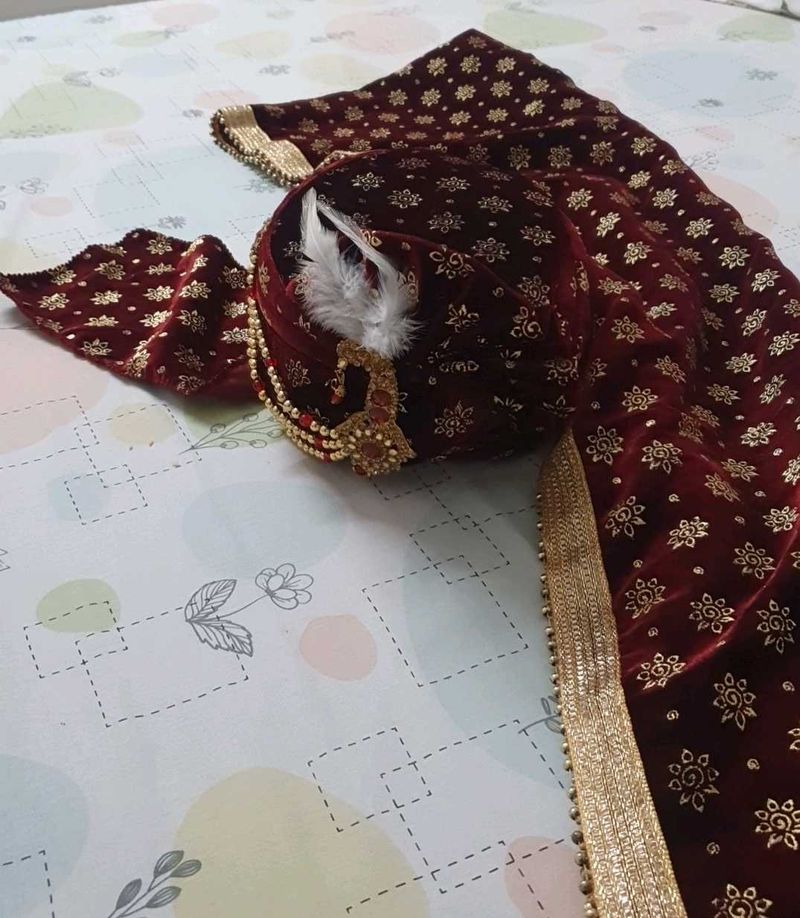 Wedding Pagdi And Dupatta