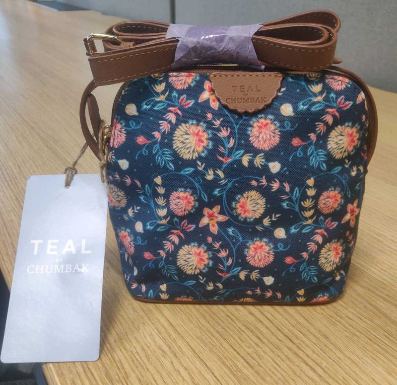 Teal by Chumbak Crossbody Bag