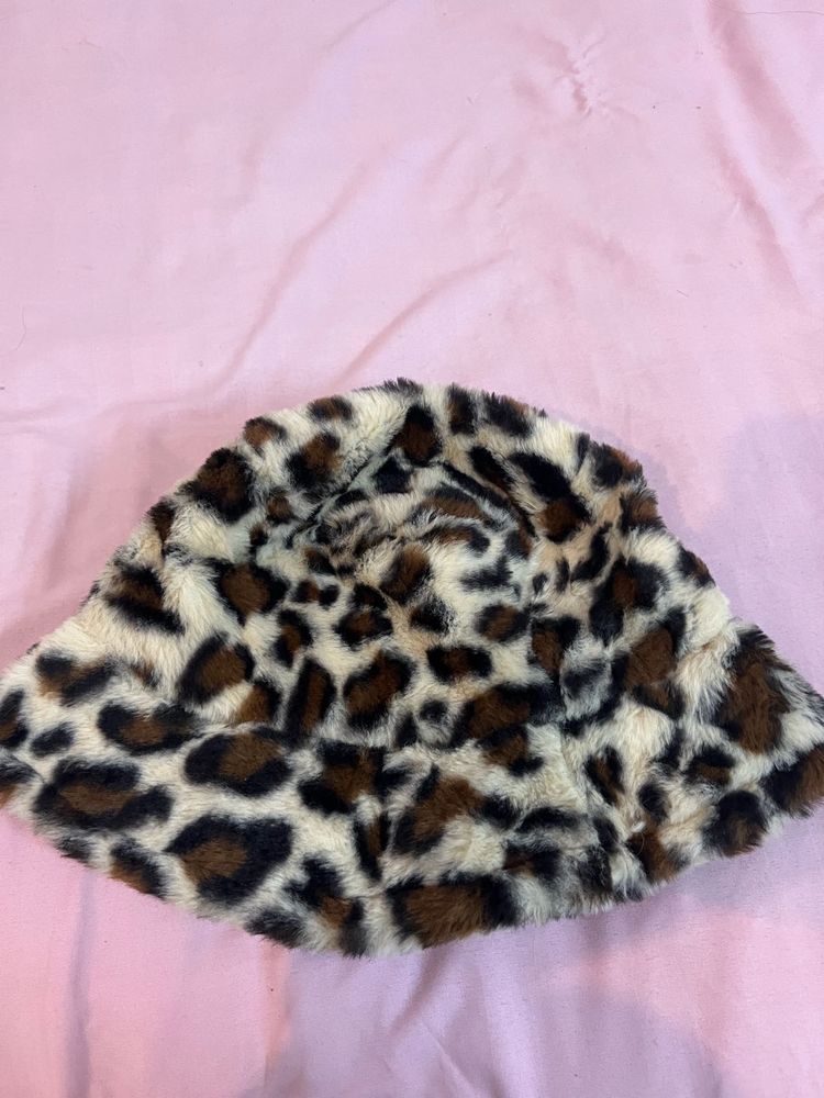 Leopard Print Bucket Hat