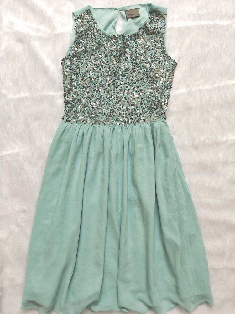 🆕 Baby Blue Glitter Dress