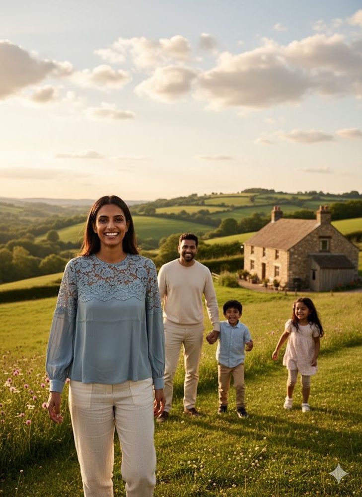 ✨ Serene Style Steal! H&amp;M Lace Yoke Blouse 💙