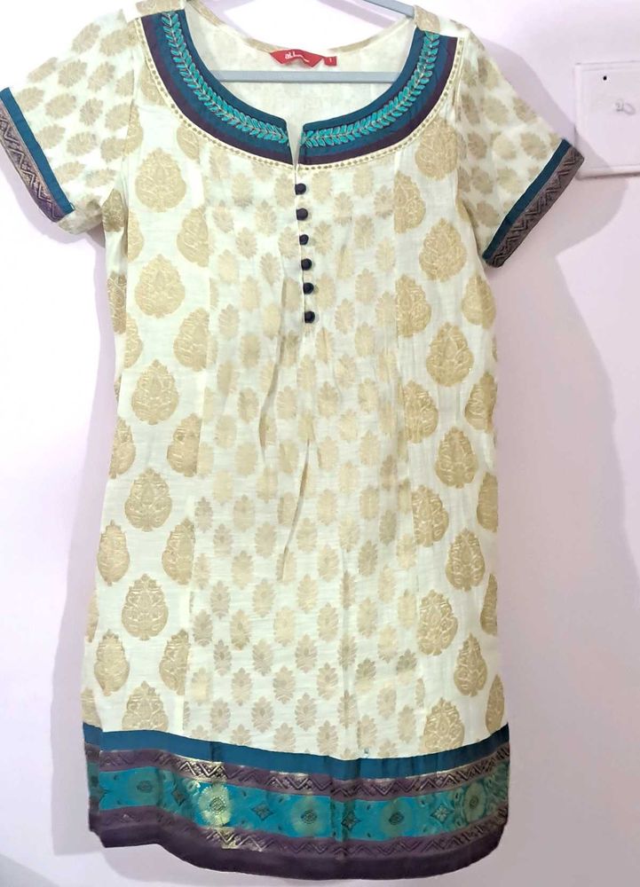 Off White Kurti - ALL