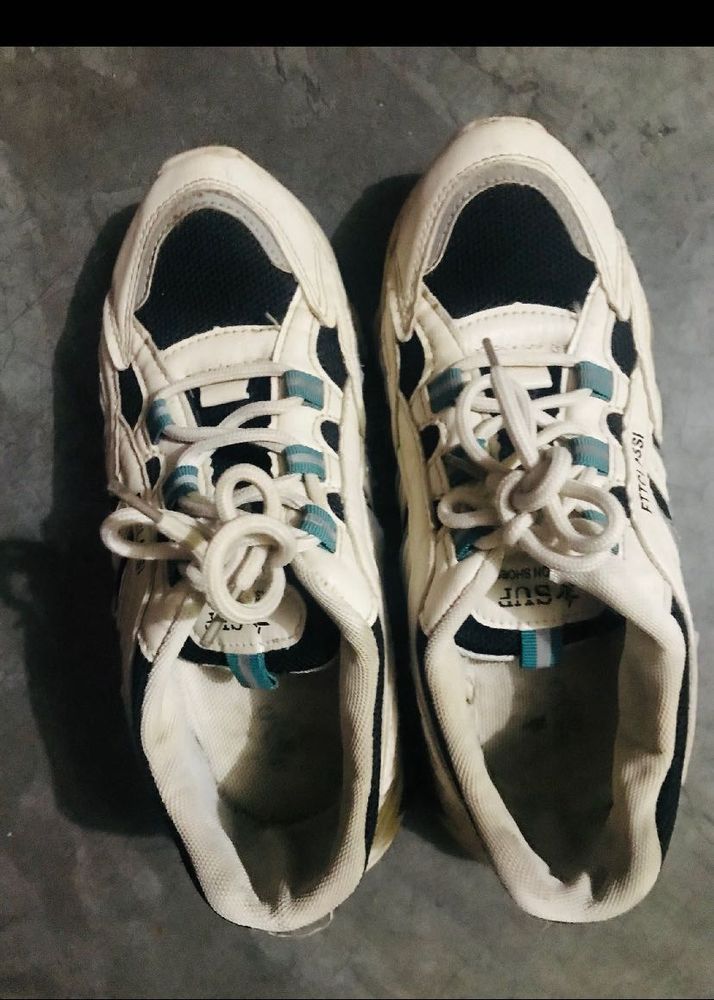 White Shoes And Socks