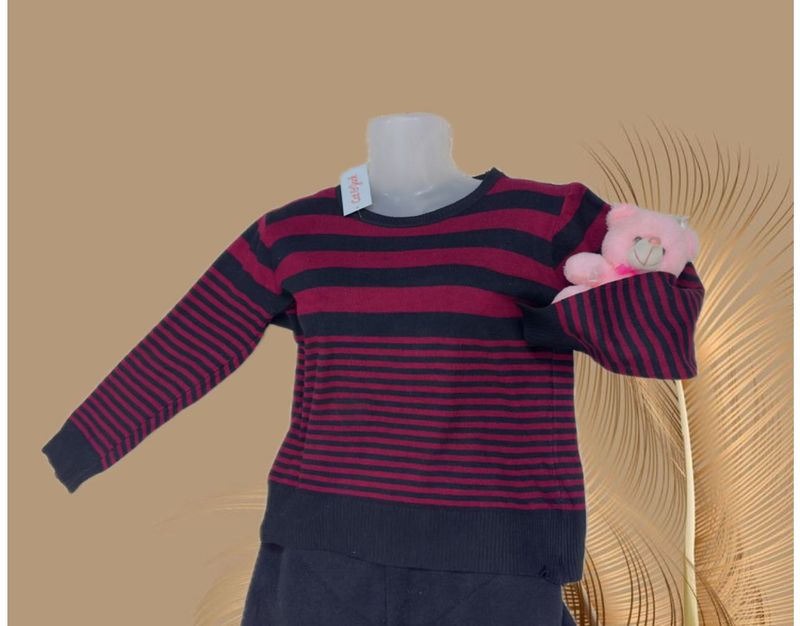 Striped Pullover Sweater