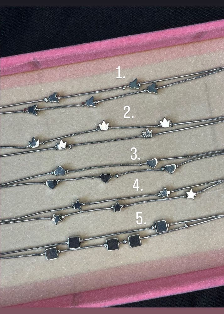 Cute Silver Charm Bracelets