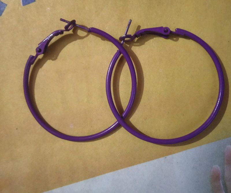 Purple Hoops