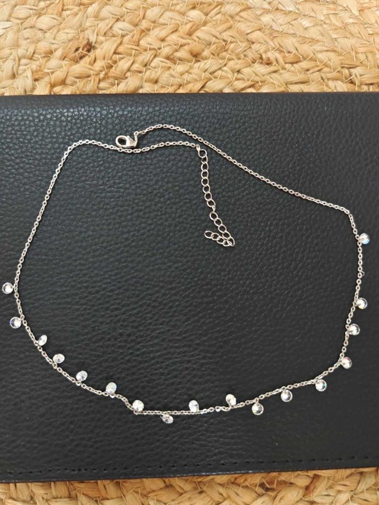92.5 | Silver Zircon  Necklace