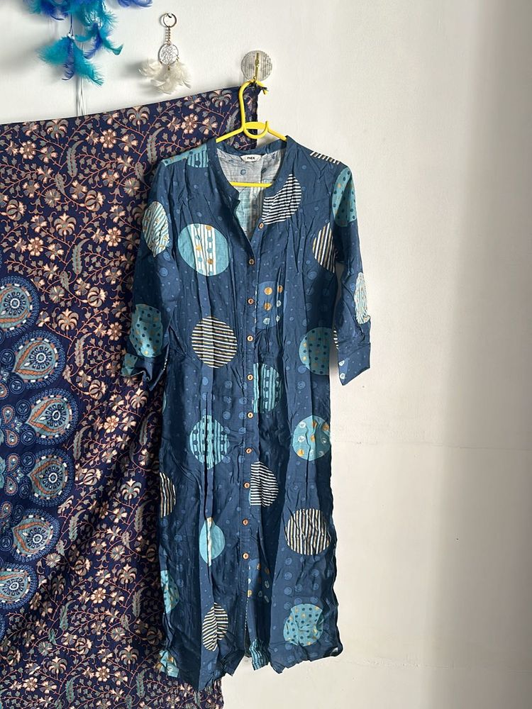 Max Cotton Kurta With Pockets