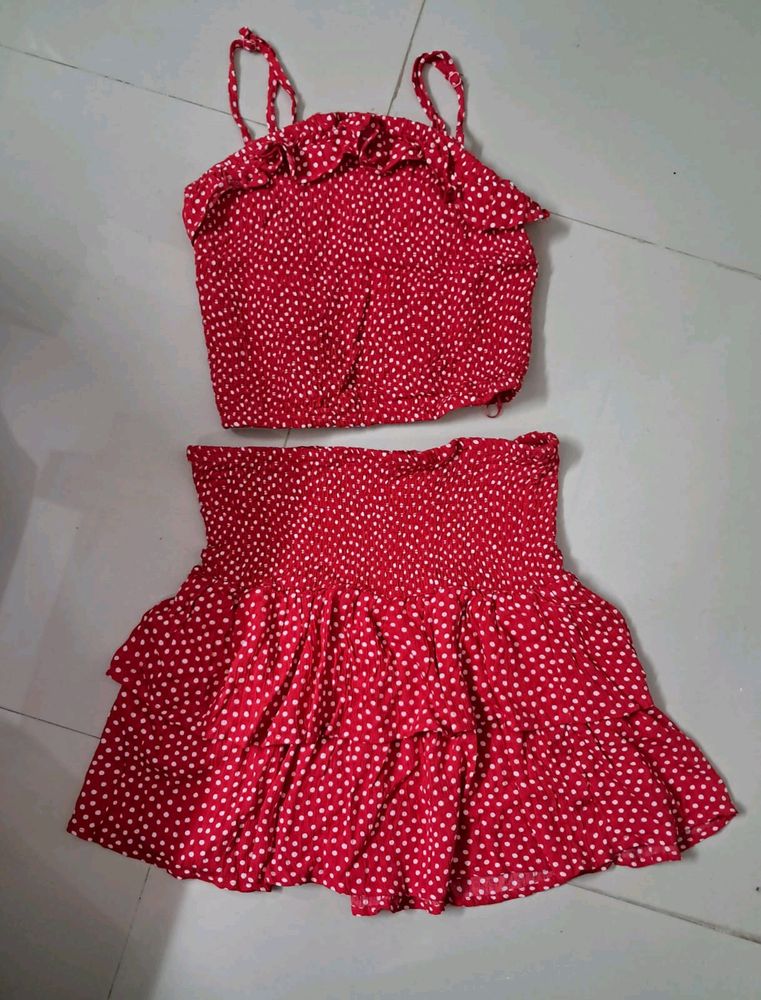 Combo-Red Dress