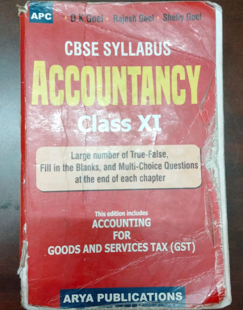 Dk Goel Accountancy Class 11