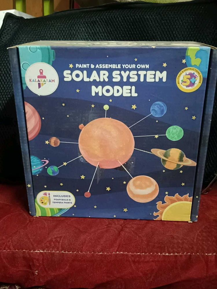 Kalakaram New Sealed Unused Solar System Model Kit