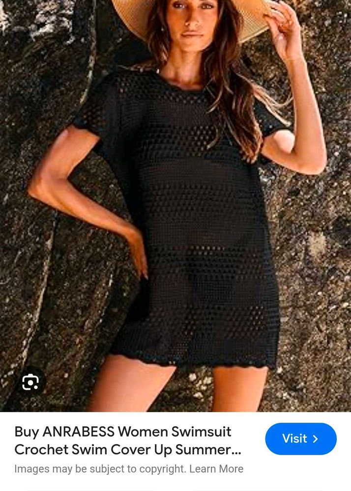 Knitted Cover Up Dress
