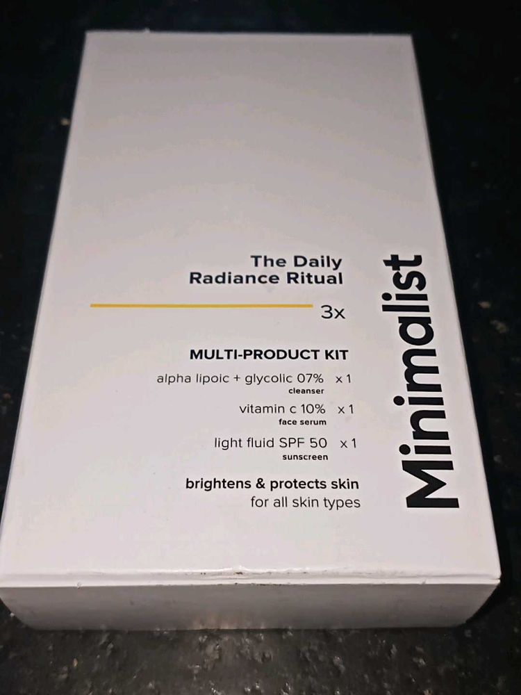 Minimalist Daily Radiance Kit