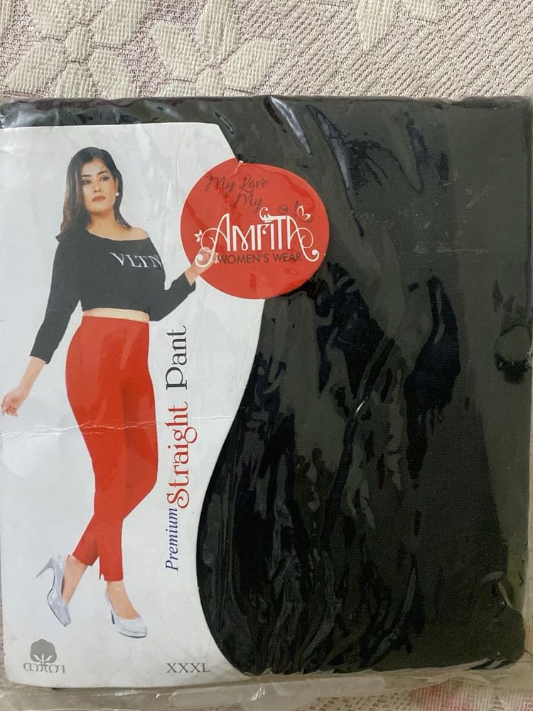 Best Quality Straight Pants For Women Free Size