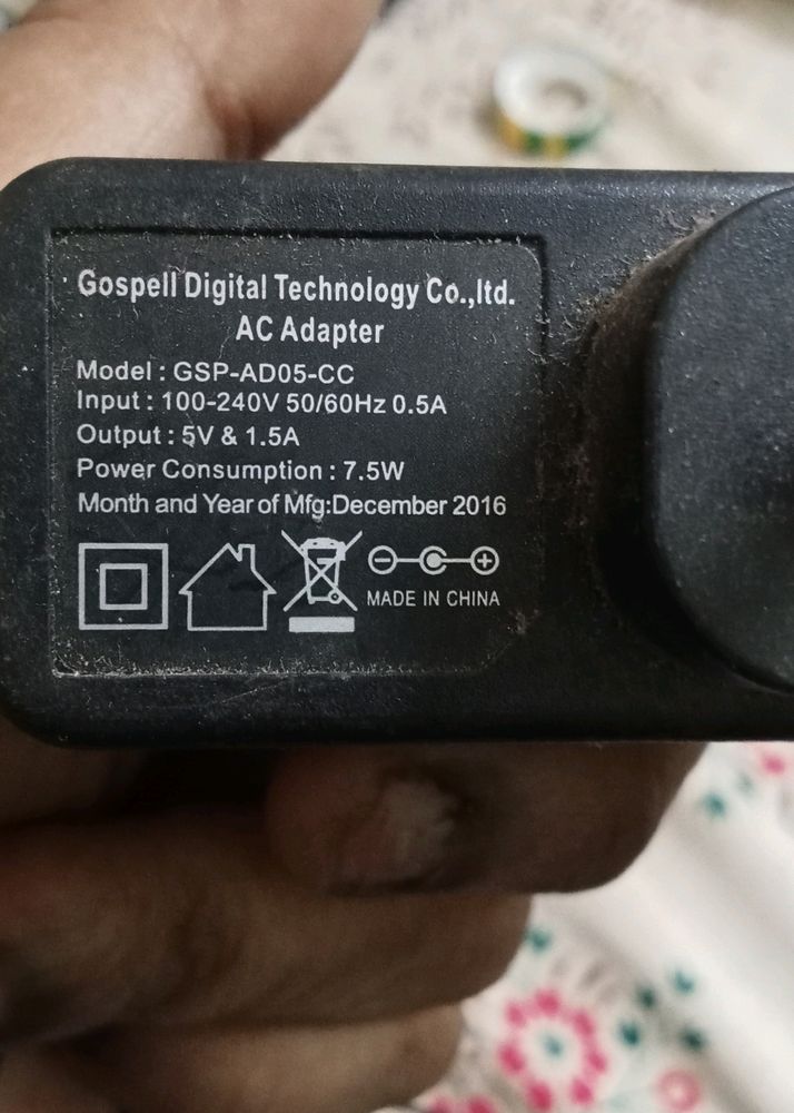 5V 1.5Amp Settop Box Power Adapter For Sell