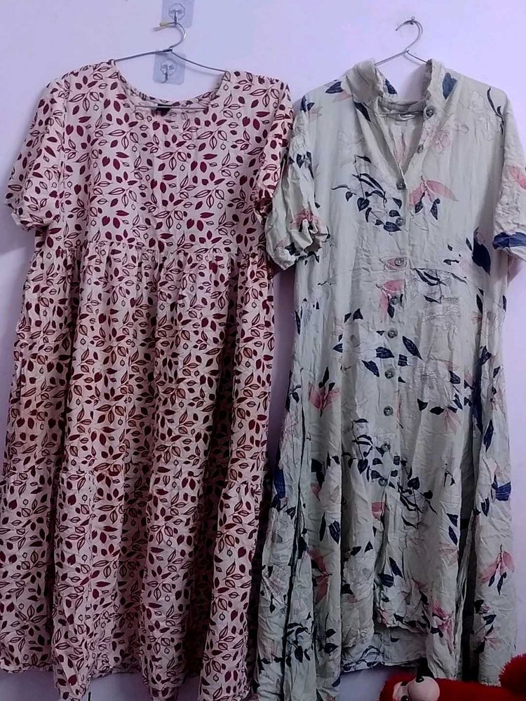 Floral Print Dresses Bundle,Too Used