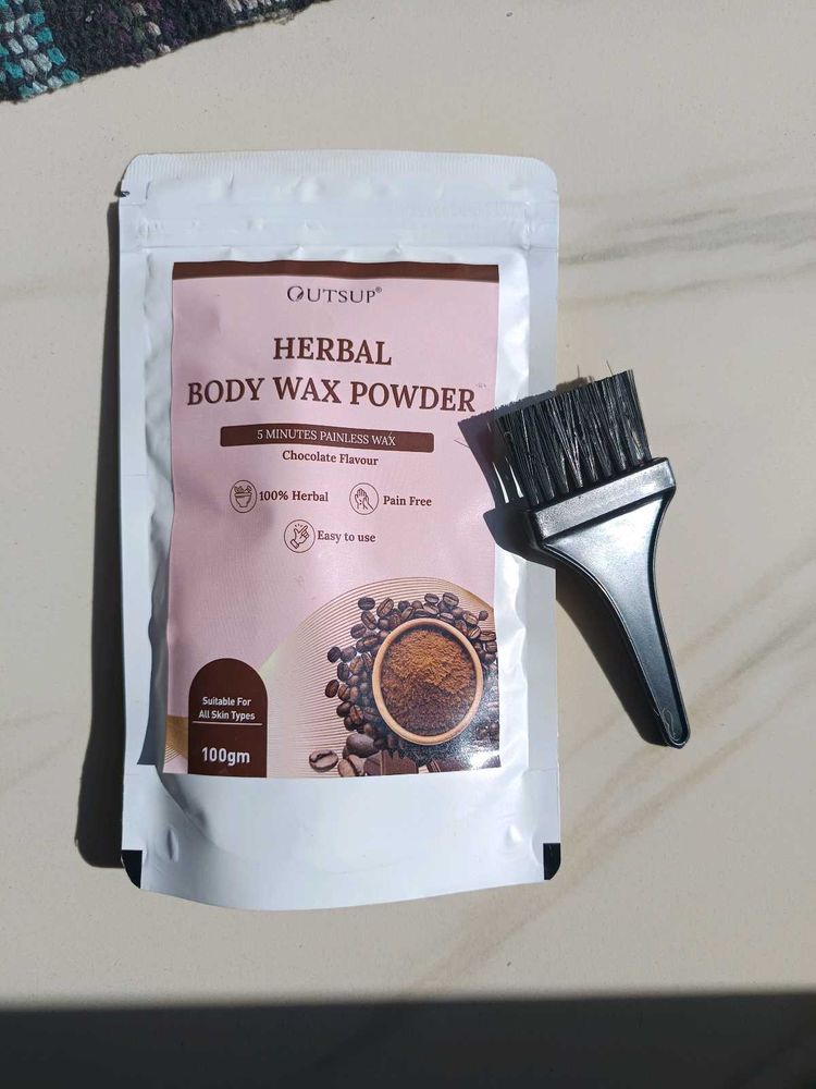Herbal Body Wax Powder Chocolate Flavour