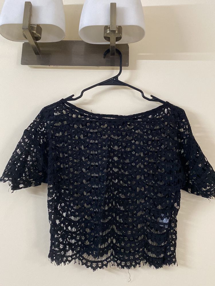 Latin quarter crop top