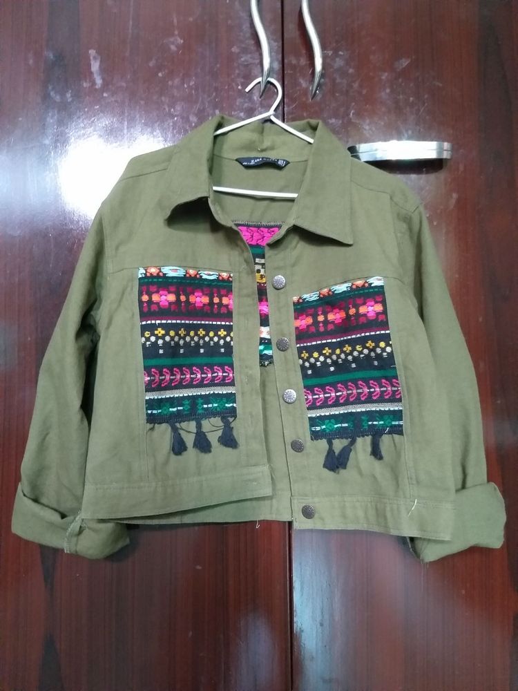 Zara Embroidered Jacket