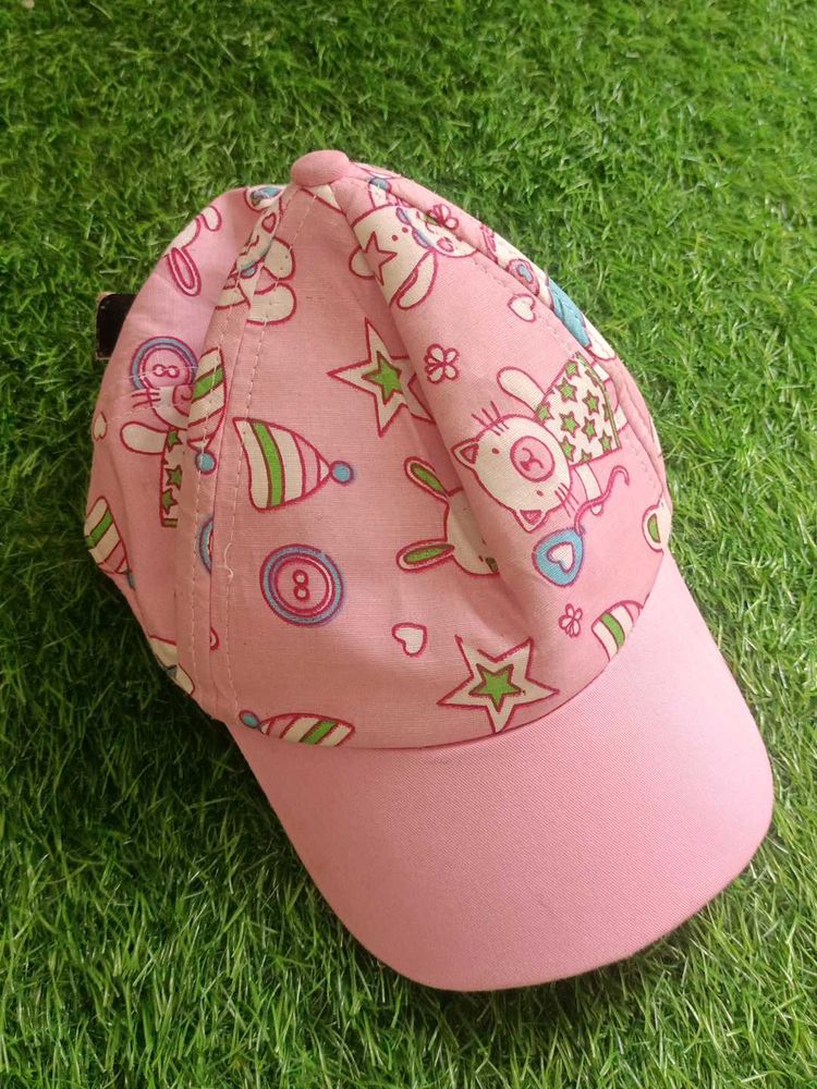Cute Pink Patterned Baseball Cap
