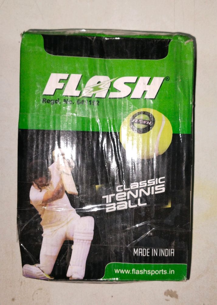 Flash Tennis Ball | Pack Of 6pcs (Megasale)