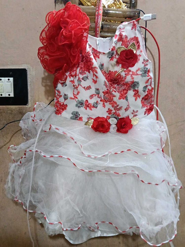 Floral Print Baby Dress