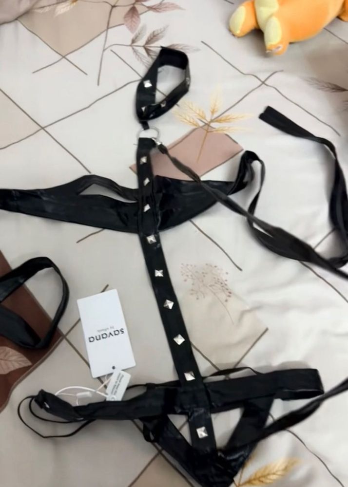 Studded Black bikni