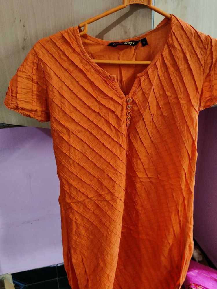 Orange Ways Top