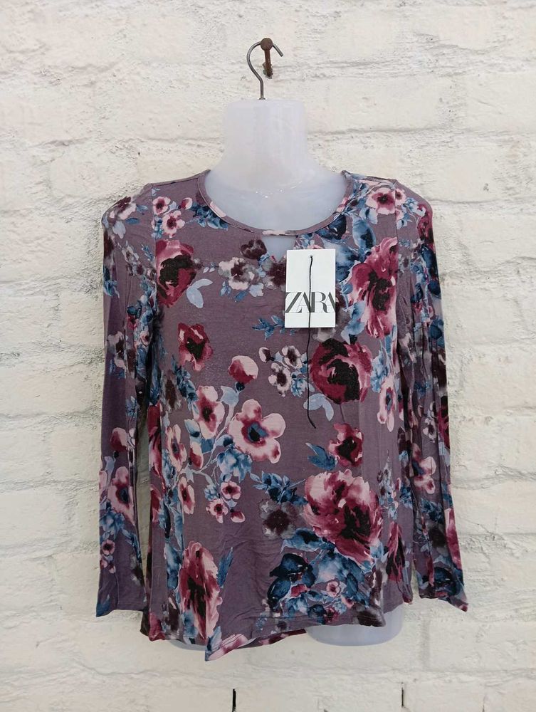 Floral Rayon Top