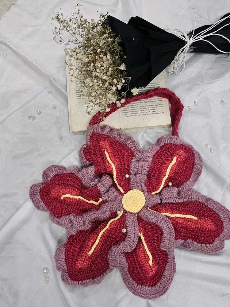 Crochet Lily Bag
