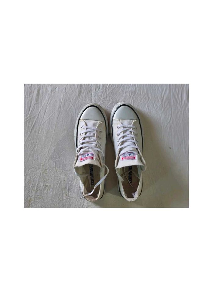 White Converse Sneakers